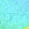 Topografische kaart Formentera del Segura, hoogte, reliëf