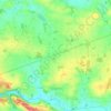 Topografische kaart Conquereuil, hoogte, reliëf