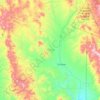 Topografische kaart Cumpas, hoogte, reliëf