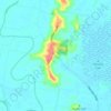 Topografische kaart Tuckurimba, hoogte, reliëf