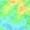 Topografische kaart Doddabanahalli, hoogte, reliëf