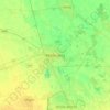 Topografische kaart Tschabe, hoogte, reliëf