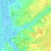 Topografische kaart 21727, hoogte, reliëf