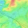 Topografische kaart Droomvijver, hoogte, reliëf