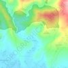 Topografische kaart Kaliurip, hoogte, reliëf