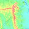 Topografische kaart Ohafia, hoogte, reliëf