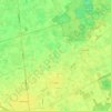 Topografische kaart Ospel, hoogte, reliëf