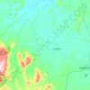 Topografische kaart Degilbo, hoogte, reliëf