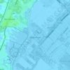 Topografische kaart Zwaanshoek, hoogte, reliëf