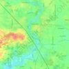 Topografische kaart Ciechanów, hoogte, reliëf