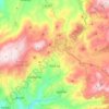 Topografische kaart Parauta, hoogte, reliëf