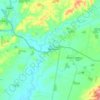 Topografische kaart Meeniyan, hoogte, reliëf