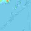 Topografische kaart Îles Cerbicale, hoogte, reliëf