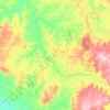 Topografische kaart Chupinguaia, hoogte, reliëf
