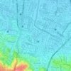 Topografische kaart Lamper Lor, hoogte, reliëf