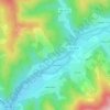 Topografische kaart Larrasoaña, hoogte, reliëf