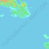 Topografische kaart Teupah Selatan, hoogte, reliëf