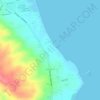Topografische kaart Subukin, hoogte, reliëf