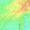 Topografische kaart Pangenjurutengah, hoogte, reliëf