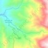 Topografische kaart Río Chilola, hoogte, reliëf