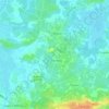 Topografische kaart Civrac-en-Médoc, hoogte, reliëf