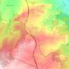 Topografische kaart Cardeñosa, hoogte, reliëf