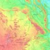 Topografische kaart Annamayya, hoogte, reliëf