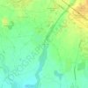 Topografische kaart Natisone, hoogte, reliëf