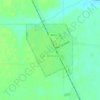 Topografische kaart Las Junturas, hoogte, reliëf