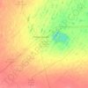 Topografische kaart Partido de Trenque Lauquen, hoogte, reliëf