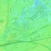 Topografische kaart Karpendonkse Plas, hoogte, reliëf