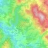 Topografische kaart Marat, hoogte, reliëf