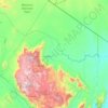 Topografische kaart Lushoto, hoogte, reliëf
