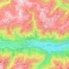 Topografische kaart Schlanders - Silandro, hoogte, reliëf