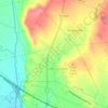 Topografische kaart els Garidells, hoogte, reliëf