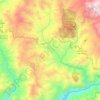 Topografische kaart Angasmarca, hoogte, reliëf