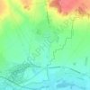 Topografische kaart Le Mesnil-en-Thelle, hoogte, reliëf