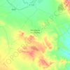 Topografische kaart Torralba de los Sisones, hoogte, reliëf