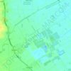Topografische kaart Baston, hoogte, reliëf