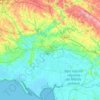 Topografische kaart Communauté de communes Sud-Vendée-Littoral, hoogte, reliëf
