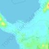 Topografische kaart Luyahan, hoogte, reliëf