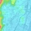 Topografische kaart Tasik Harapan, hoogte, reliëf