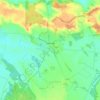 Topografische kaart Bábolna, hoogte, reliëf