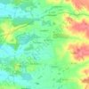 Topografische kaart Grimston, hoogte, reliëf