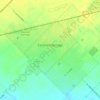 Topografische kaart Coronel Dorrego, hoogte, reliëf