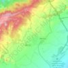 Topografische kaart Corvera, hoogte, reliëf