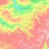 Topografische kaart Andahuaylas, hoogte, reliëf