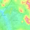 Topografische kaart Apple Valley, hoogte, reliëf