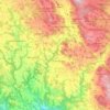 Topografische kaart Kleine Rodl, hoogte, reliëf