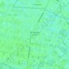 Topografische kaart De Nieuwe Grond, hoogte, reliëf